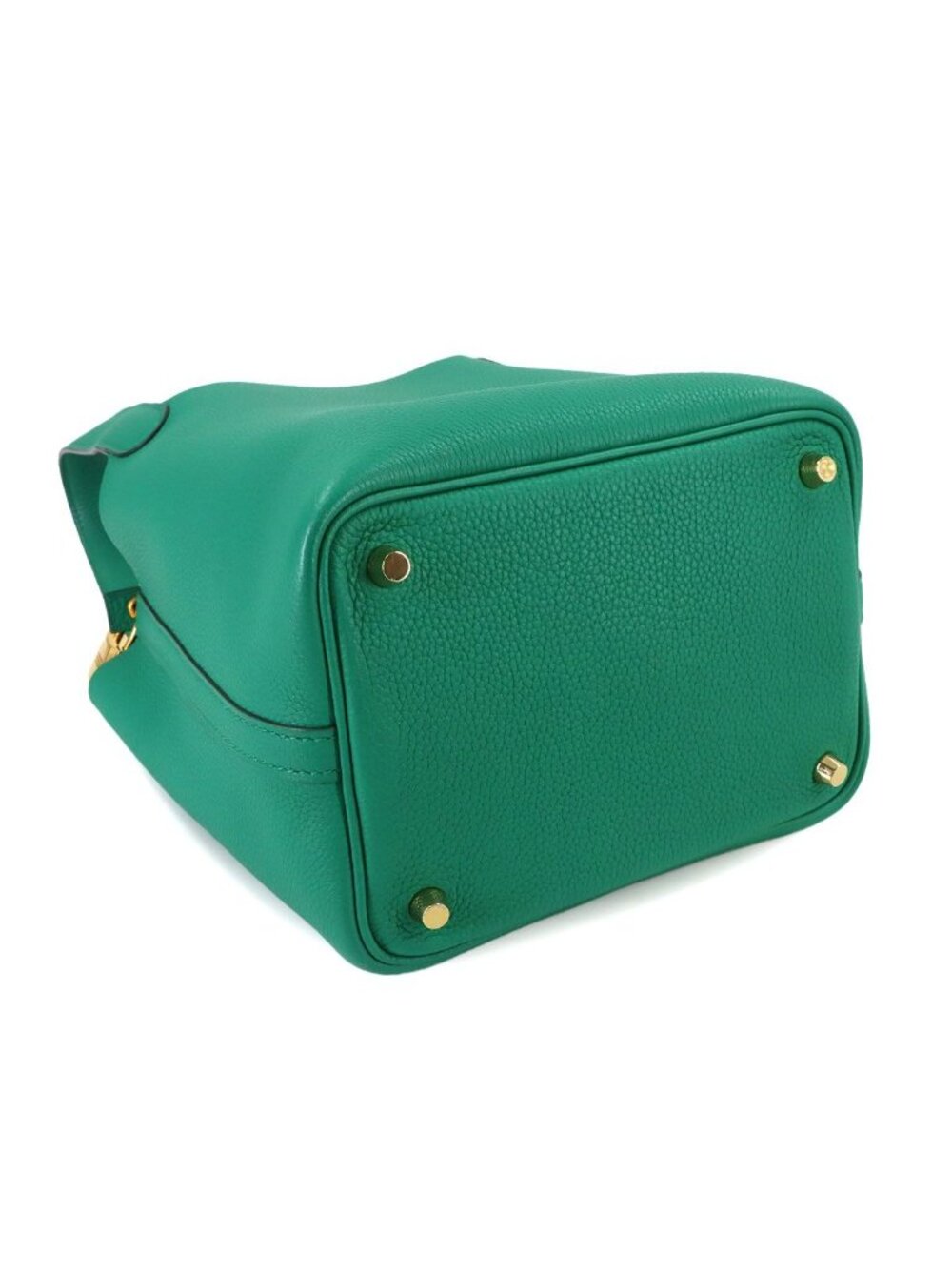 ★SOLD★ Hermes Picotin Lock 18 PM Hand Bag Taurillon Morris Verse Jade PM - Picture 5 of 10